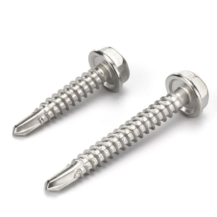 DIN7504K Tornillo de autoimensionamiento de la lavadora hexadecimal